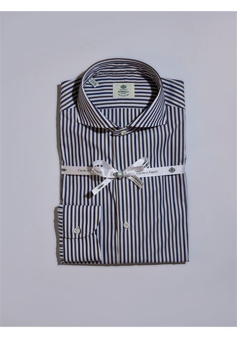 TWILL SHIRT- LIGHT BLUE - LUIGI BORRELLI - NAPOLI - Luigi Borrelli
